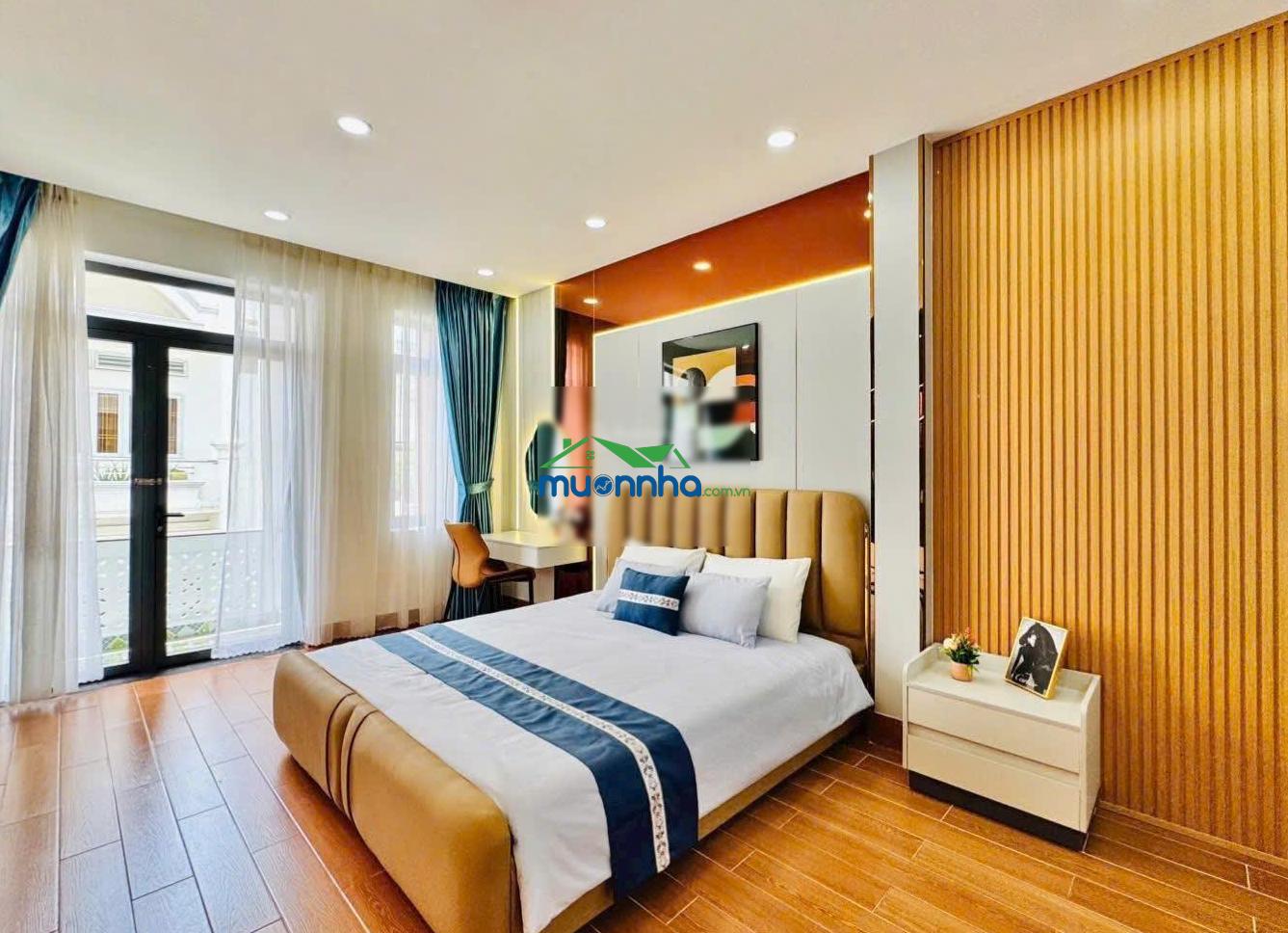 Chính chủ bán căn gò vấp. với 45m lê đức thọ giá 2 tỷ 050, xây 1 trệt 3 lầu. hẻm 5m, sổ sẵn - 4
