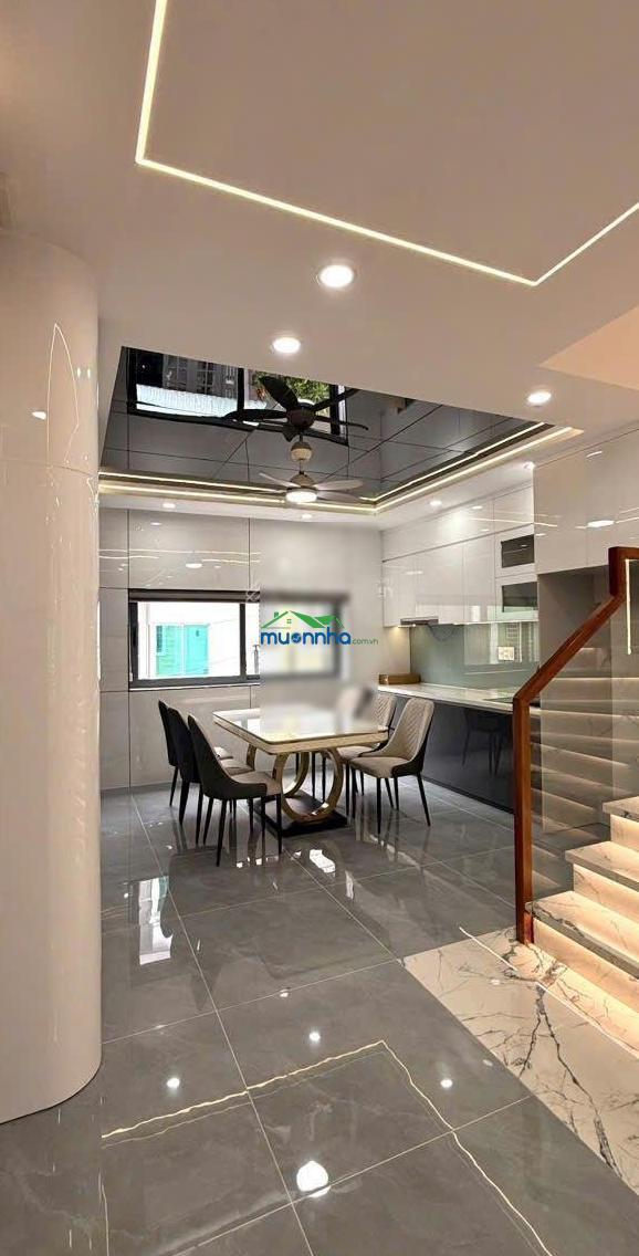 Nhà 4 tầng full nội thất tỉnh lộ 10 hẻm 8m có lề - 2