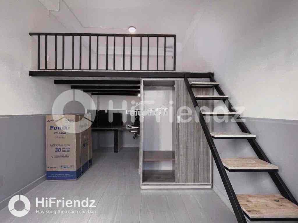 Phòng sinh viên giá rẻ free dịch vụ mới xây có bảo vệ ngay bà hom-chợ - 4
