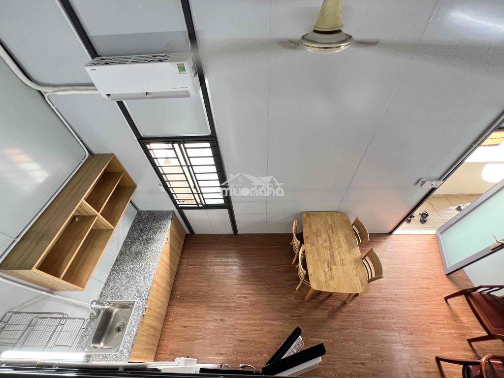 Phòng duplex 35m2, có kệ bếp, full nt, cửa sổ, tại 117/12 ba vân. - 3