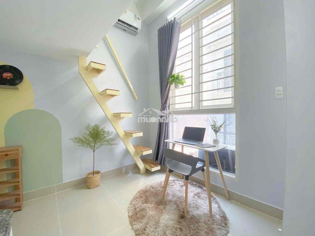 Duplex cửa sổ hành lang & cửa sổ trời thoáng ngay đh vlu cs2, chợ hoa - 2
