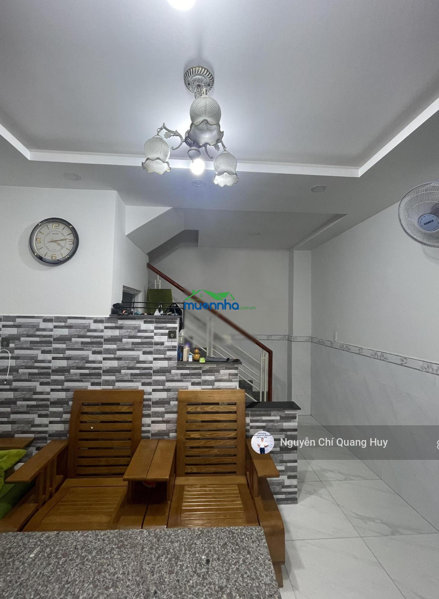 Nhà phố vào ở ngay - hẻm thoáng 3,5m 1056 huỳnh tấn phát - sổ hồng - 4m x 8m giá 2,76 tỷ - 4
