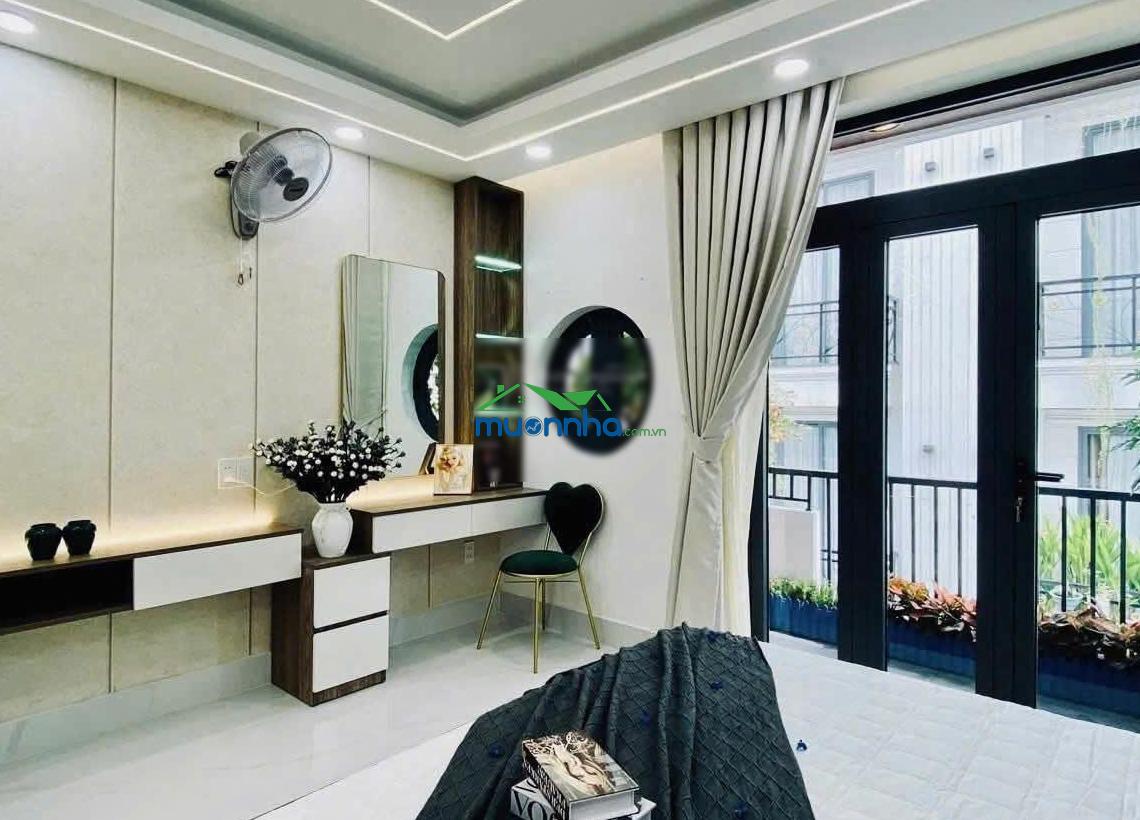 Căn 38m2 trần bá giao, gò vấp gần đại học văn lang. giá 2 tỷ 190, xây trệt 3 lầu, sổ riêng, hẻm 4m - 2