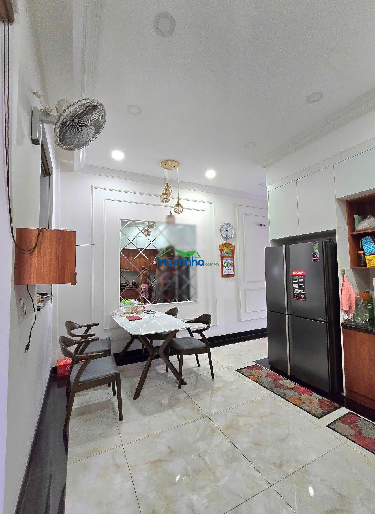 Nhà 4 tầng man thiện có 2 mặt tiền - ô tô ngủ trong nhà - 72m2 - sổ riêng hoàn công - 2