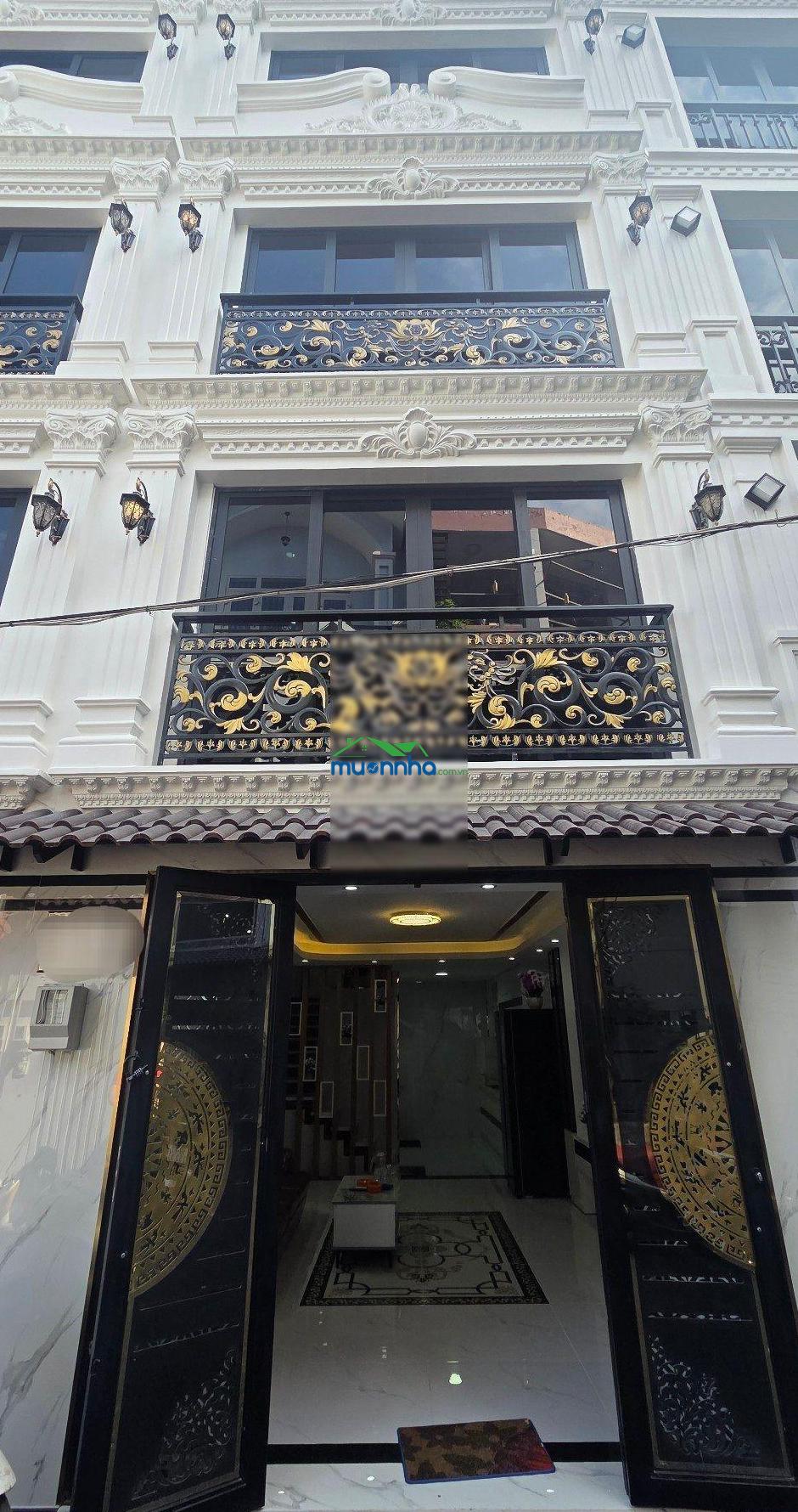 Nhà bán trương đăng quế, p. hạnh thông, 40m2, 5 tầng, 4pn - 2