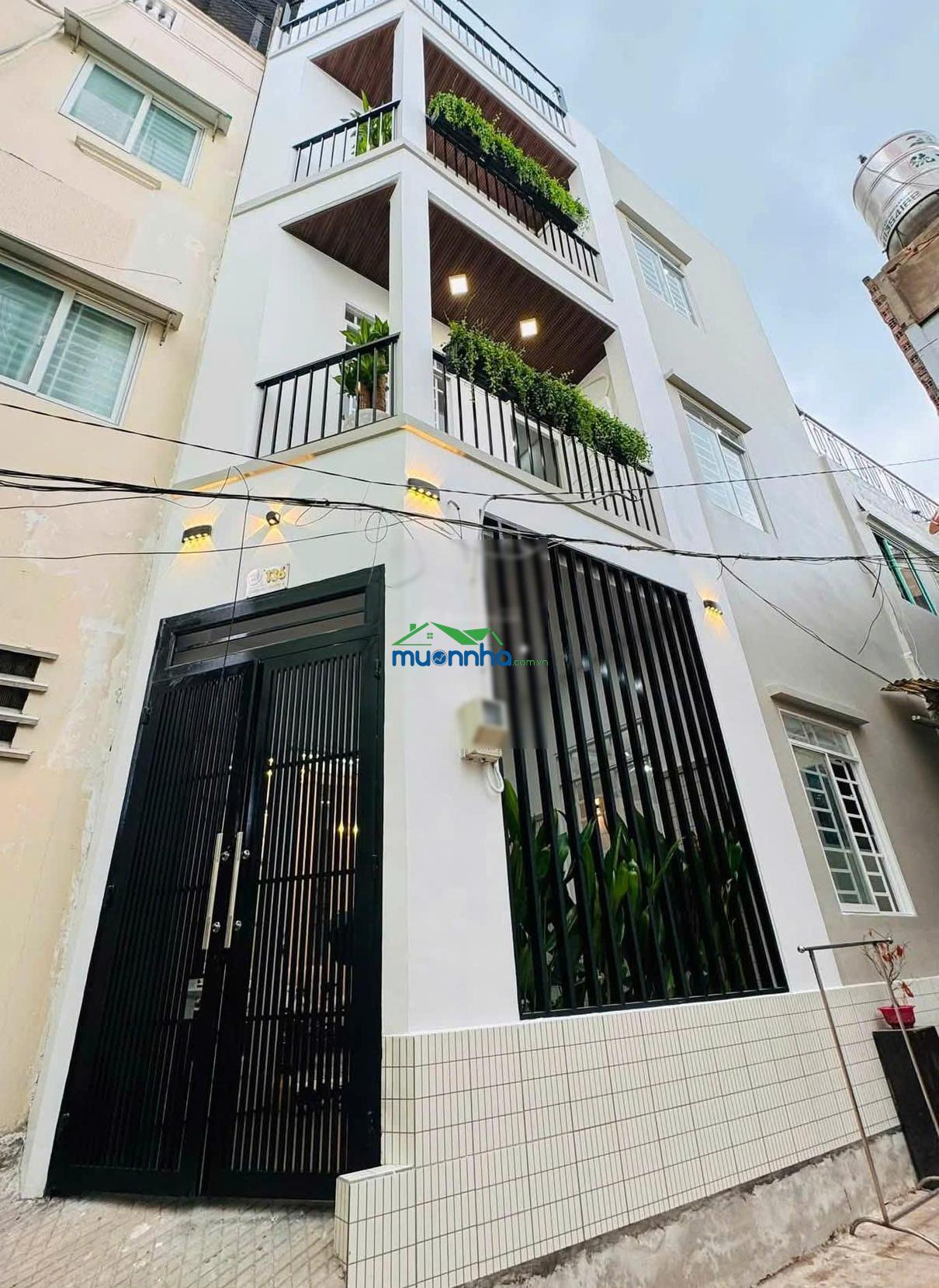 Nhà đẹp thiết kế hiện đại q8 | 145,6m² sàn, 4pn, shr, công chứng ngay