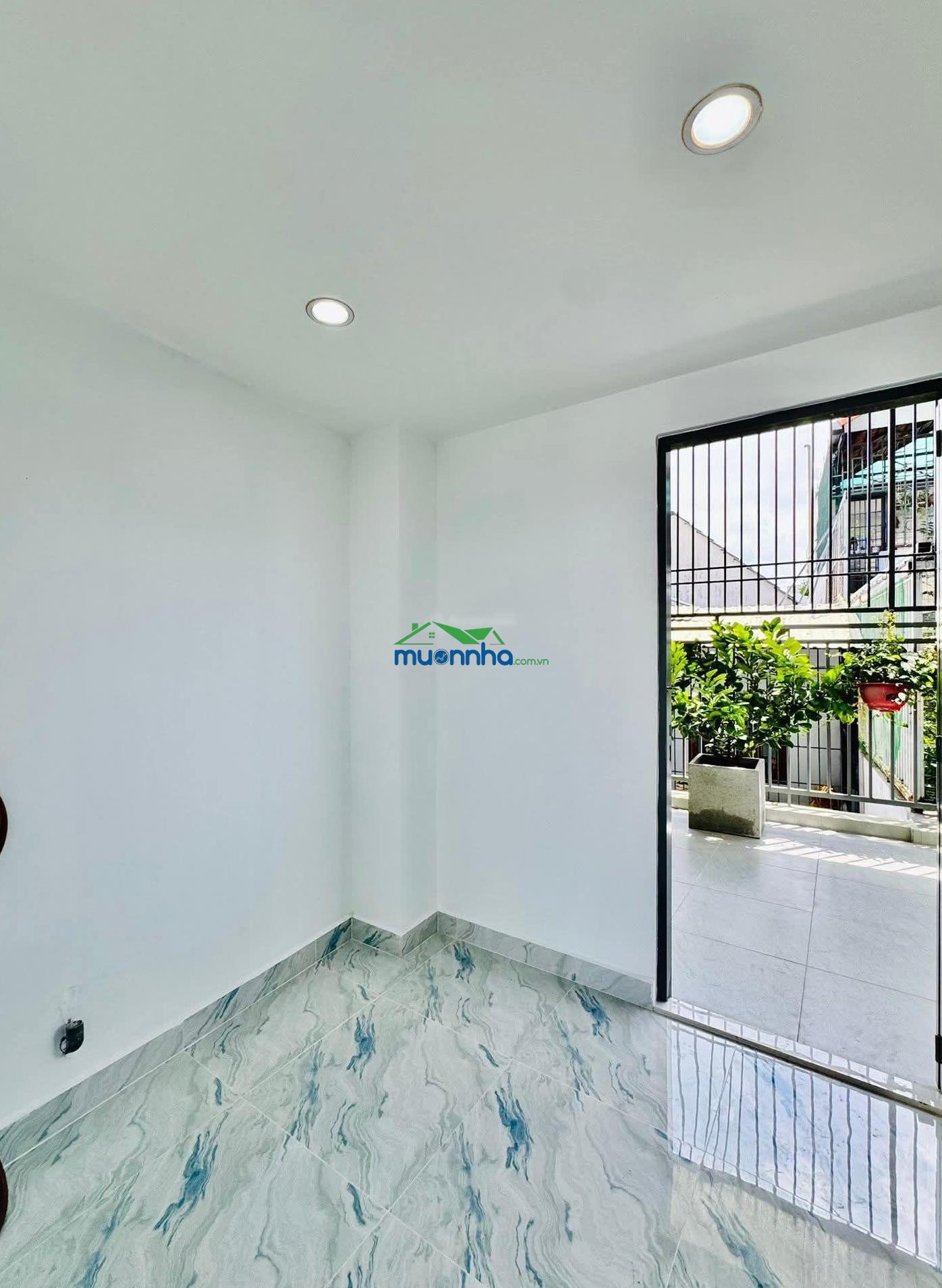 Nhà 4 tầng 56.7m² hẻm 2.5m, chỉ 50m ra mặt tiền, ngay siêu thị emart 2 - 3