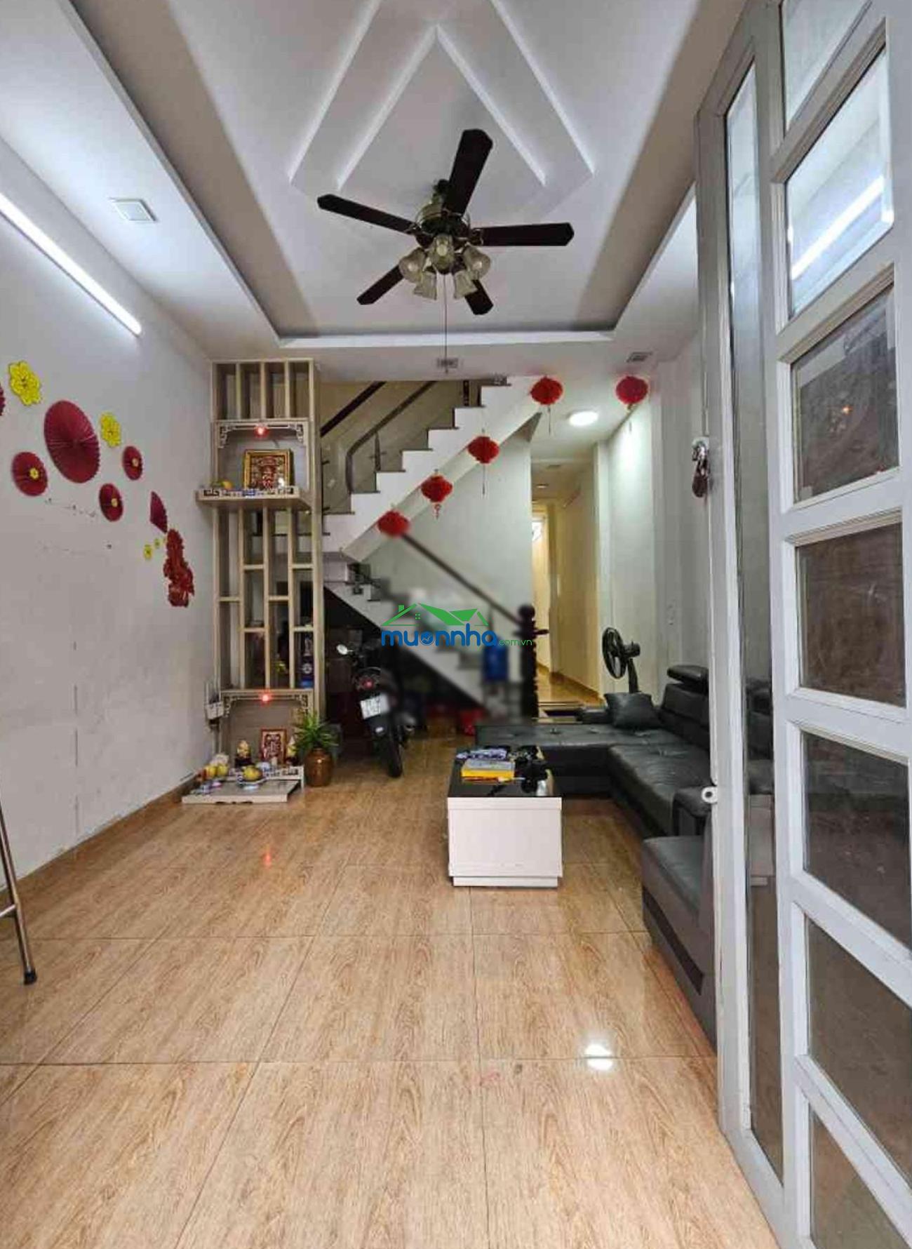 Chỉ 4,29tỷ - dt 56m² - 2 tầng - 4pn,3wc (1pn trệt) - hxt - nhà sát mặt tiền võ văn vân, tân tạo - 3