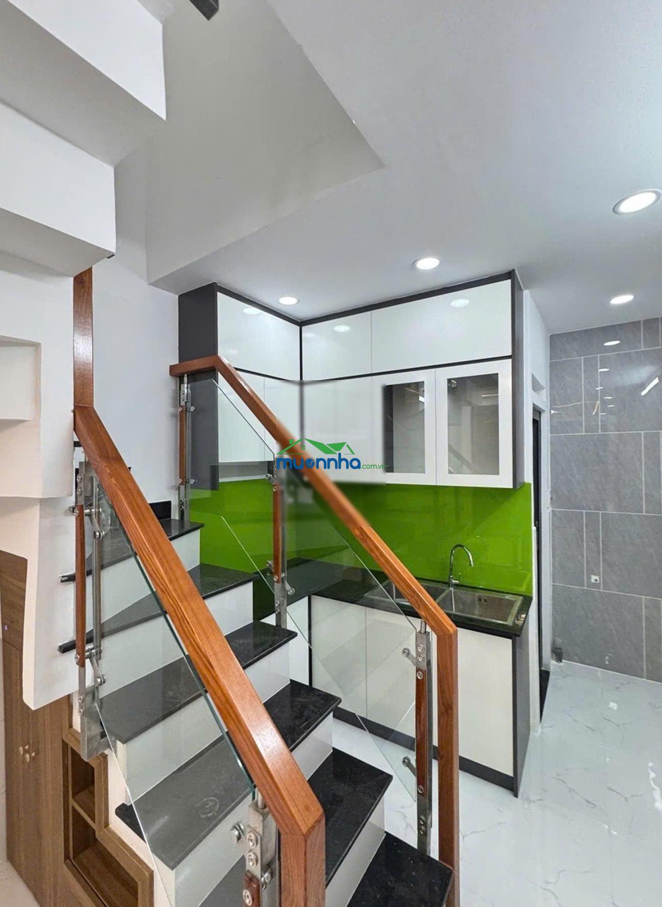 Nhỉnh 2 tỷ - nhà 2 tầng 2pn - 24m² - kề lê văn quới nhà mới vào ở ngay