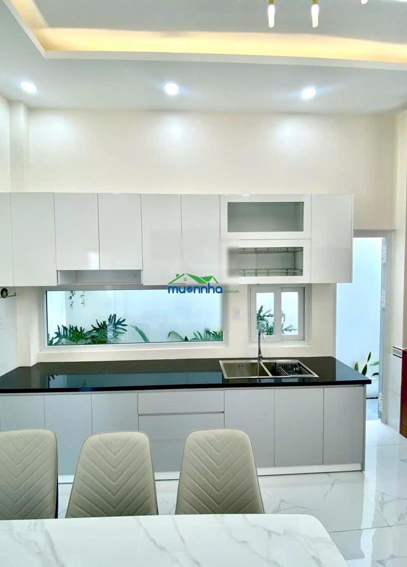 Siêu biệt thự mini 7,6x16 thị trấn hóc môn đường trưng nữ vương thông 8m xe tải - 4