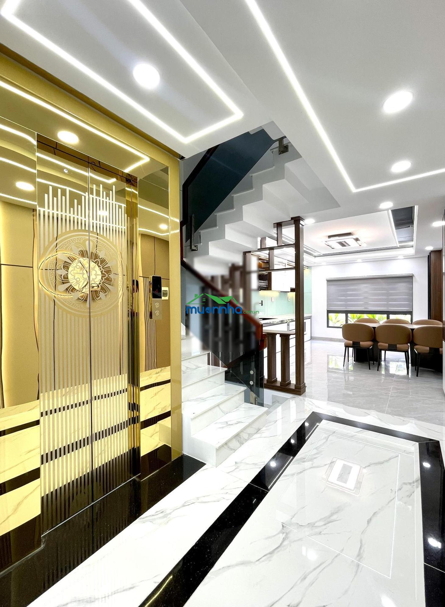 Bán nhà bình tân, sát chợ gò xoài, nhà mới 5 tầng có thang máy, hẻm 8m, 64m2, full nội thất, 9.3 tỷ - 4