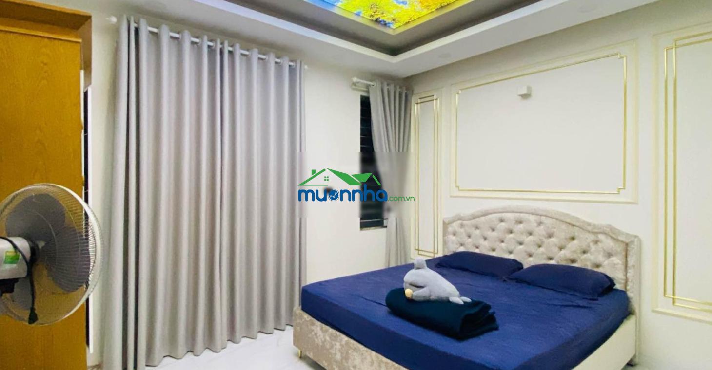 Ngay nguyễn oanh - lê đức thọ - hẻm xe tải thông - (4.5x17m) 76m2 - nhà đẹp 5 tầng 5pn - nhỉnh 9tỷ - 2