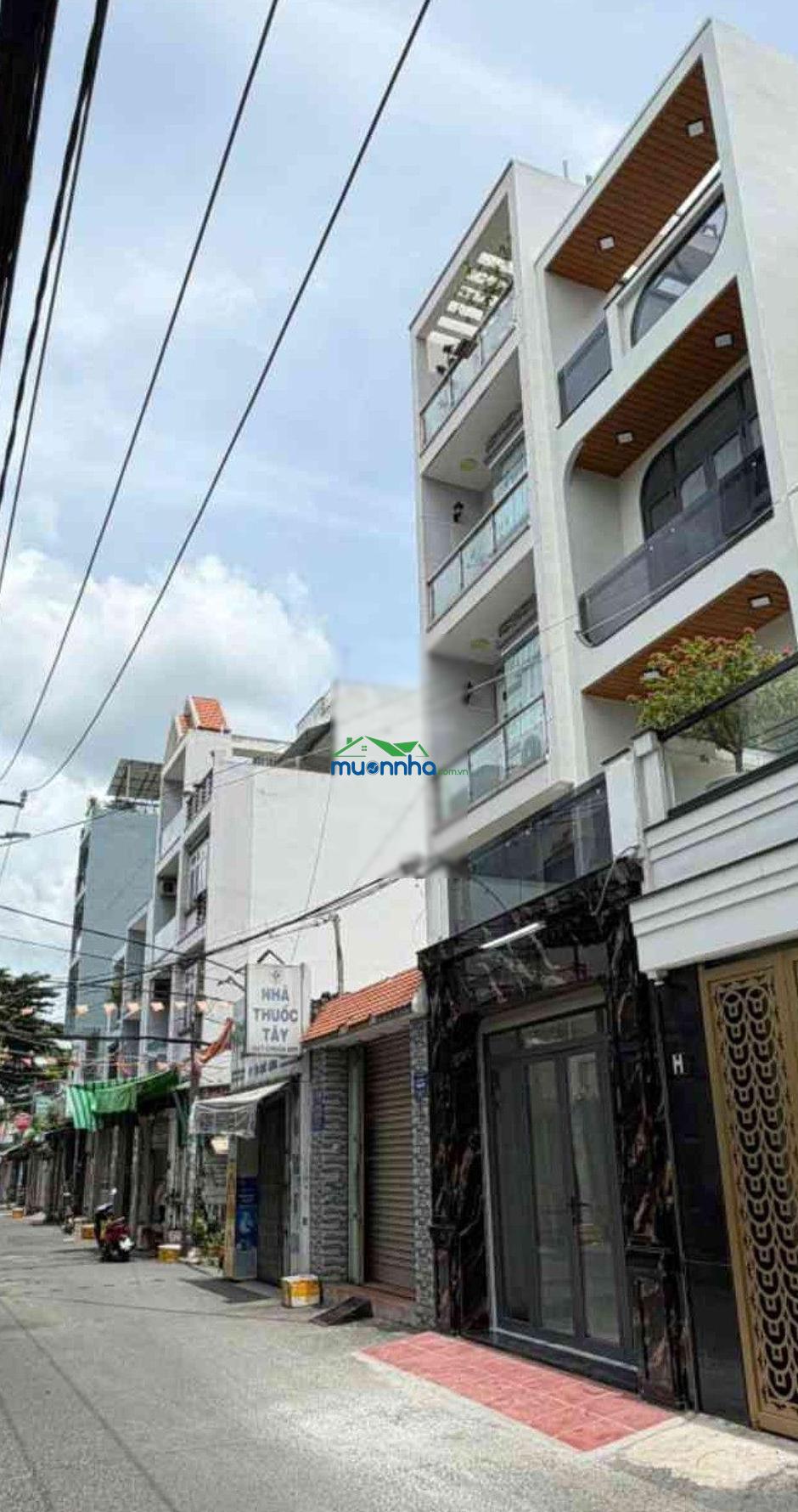 Bán nhà 4 tầng tên lửa, 80m2 (4x20m) có thang máy, hẻm 8m, giá nhỉnh 11 tỷ - 4