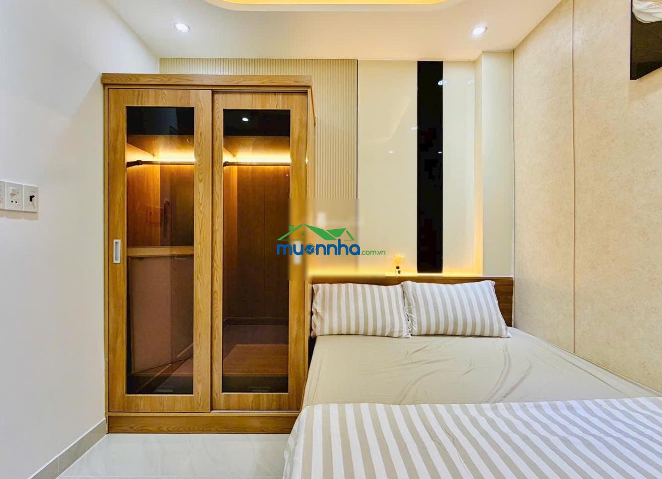 Nhà đẹp hẻm 3m đường tú mỡ, cạnh bên vincom phan văn trị p7 - 4