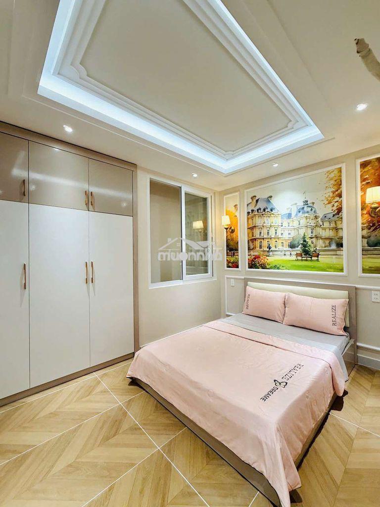 🏡 Nhà đẹp mê 4 tầng + sân thượng – hẻm xe hơi – tặng toàn bộ nội thất - 2
