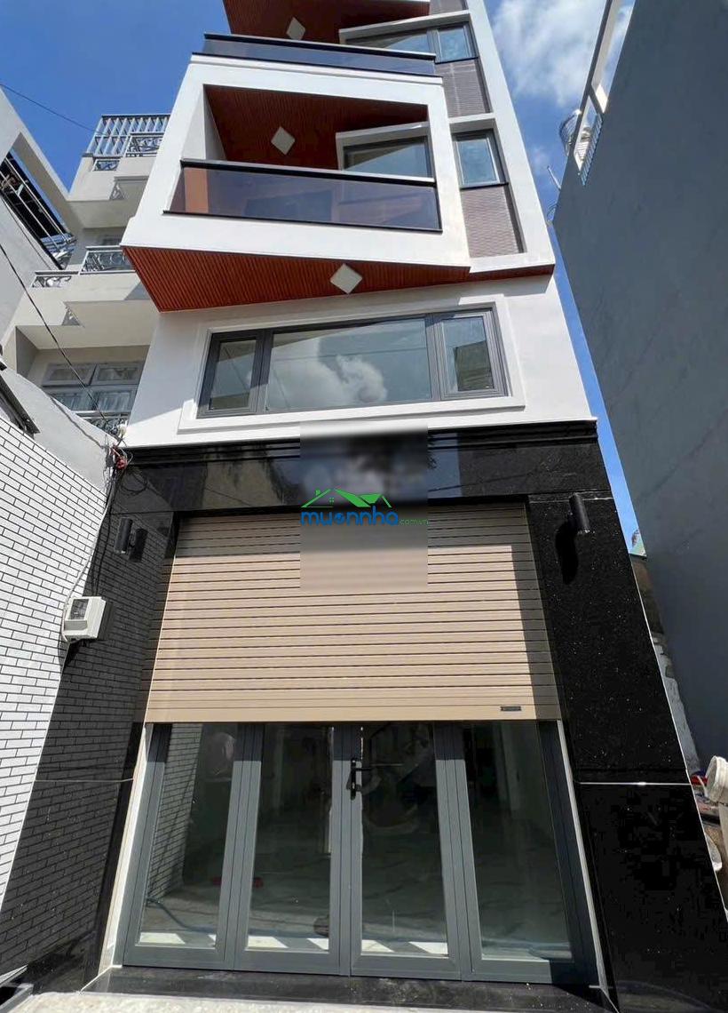 Nhà mới 4 tầng 60m² hẻm xe hơi đường nguyễn văn đậu gần phan đăng lưu, bán giá tốt