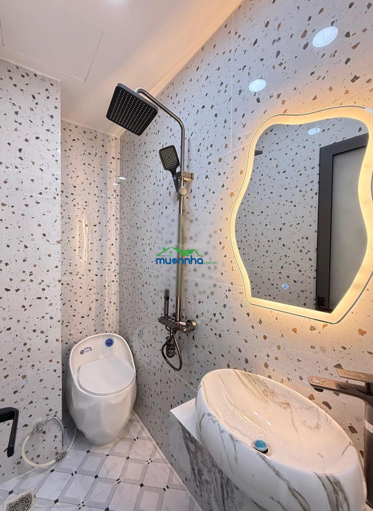 Nhà phan văn trị, ngay emart, giá 6,8 tỷ, 4 tầng - 3