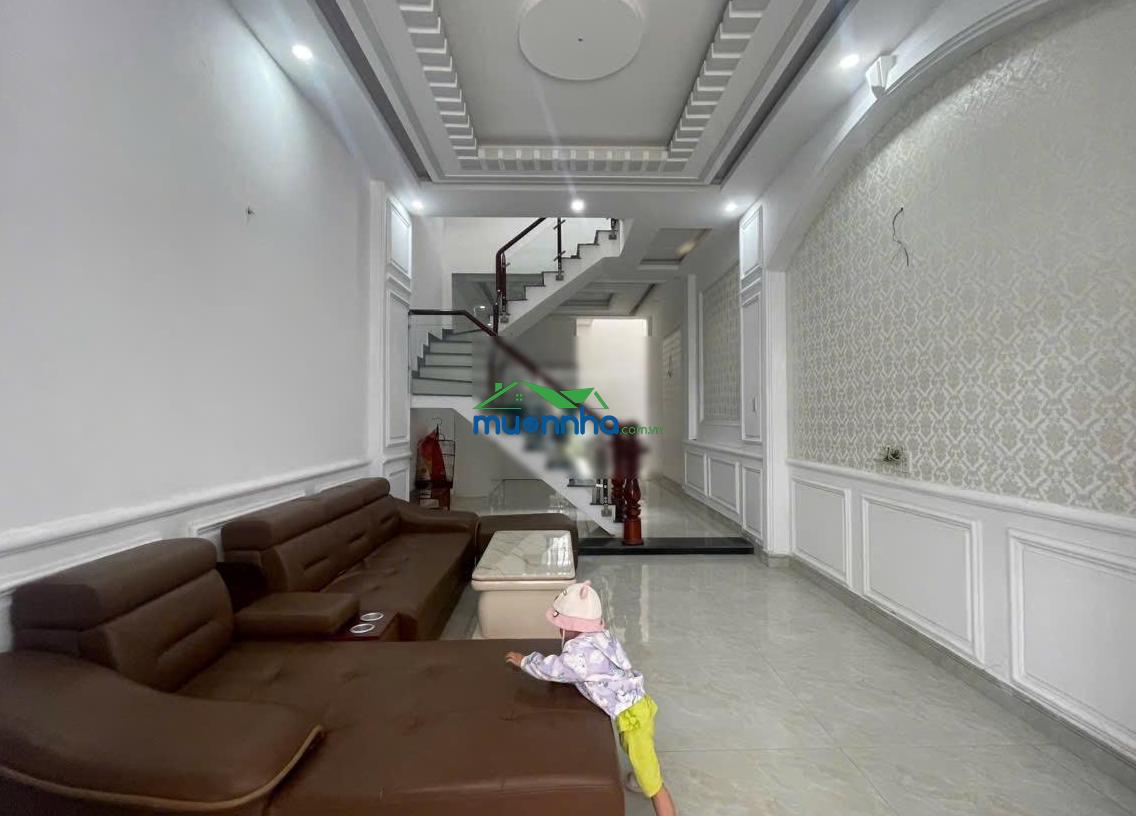 Cần bán căn nhà xây kiên cố ở tx22 - hẻm xe hơi 8m - dân trí - 2