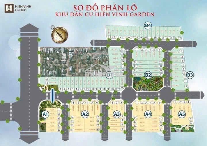 Chủ cần bán gấp !!! 2 thửa đất sổ riêng sẵn 2 lô hiển vinh garden