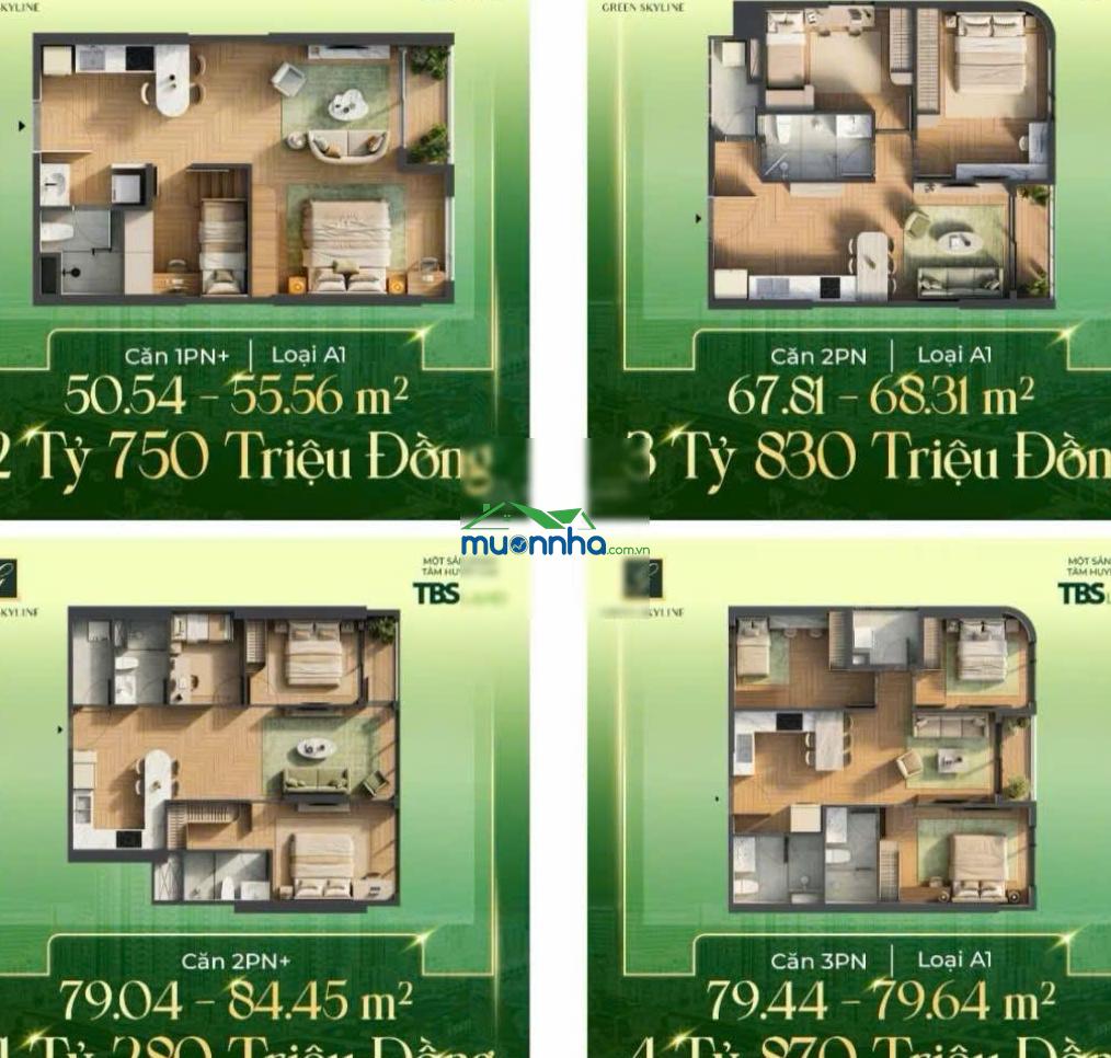 Nhận booking green skyline dĩ an, thanh toán 10% ký hđmb chiết khấu đến 12% lh 0909 121 *** - 4