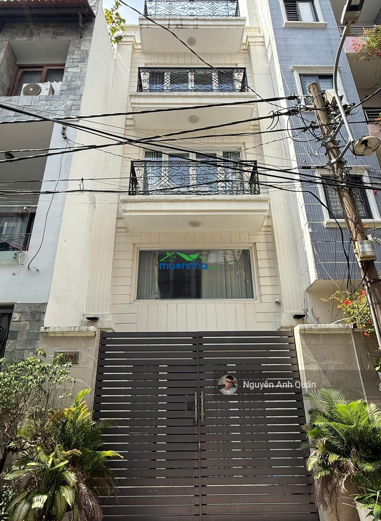 Nhà hẻm xe hơi sư vạn hạnh 4,5x18m nở hậu nhẹ, 5 tầng mới đẹp giá 18 tỷ tl