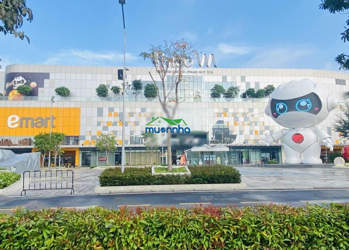 Quá rẻ chỉ 79 tr/m2 - dt: 74m2 ngay emart phan huy ích - ngang khủng 5m - hxh - 3 pn - sát chợ - 2