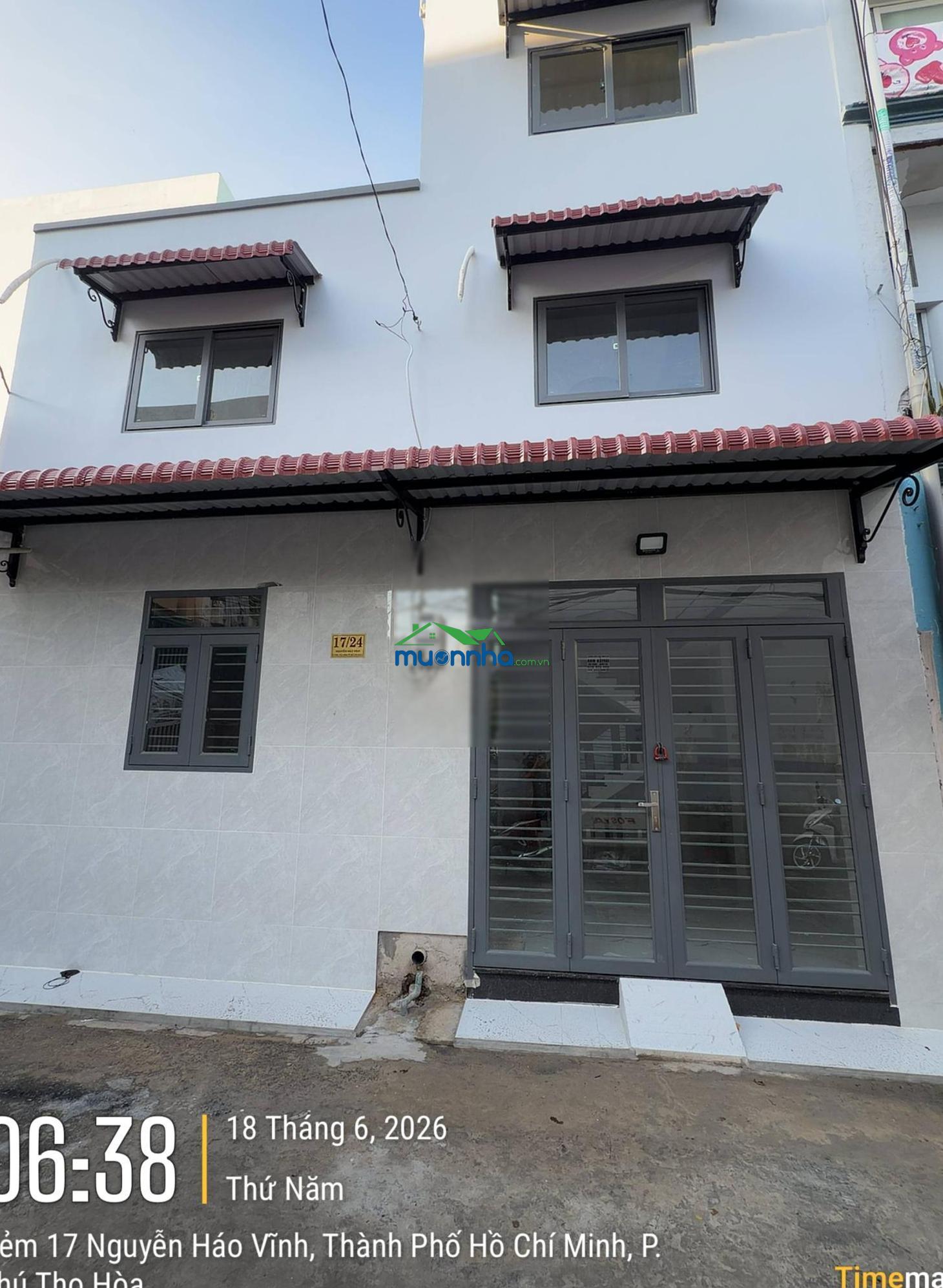 Bán nhà 17/24 nguyễn hảo vĩnh 7.5x6m - 2 lầu 4.1 tỷ nhà mới - 3