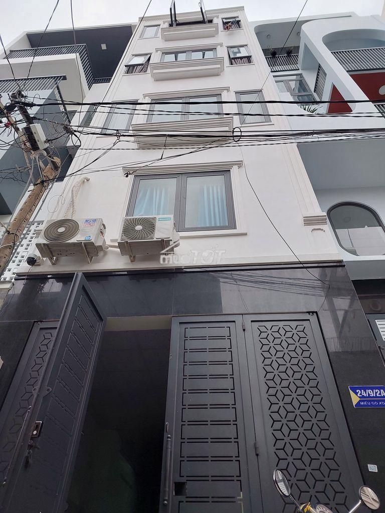 Bán chdv 4x20m, 5 tầng có thang máy, 13 phòng cho thuê