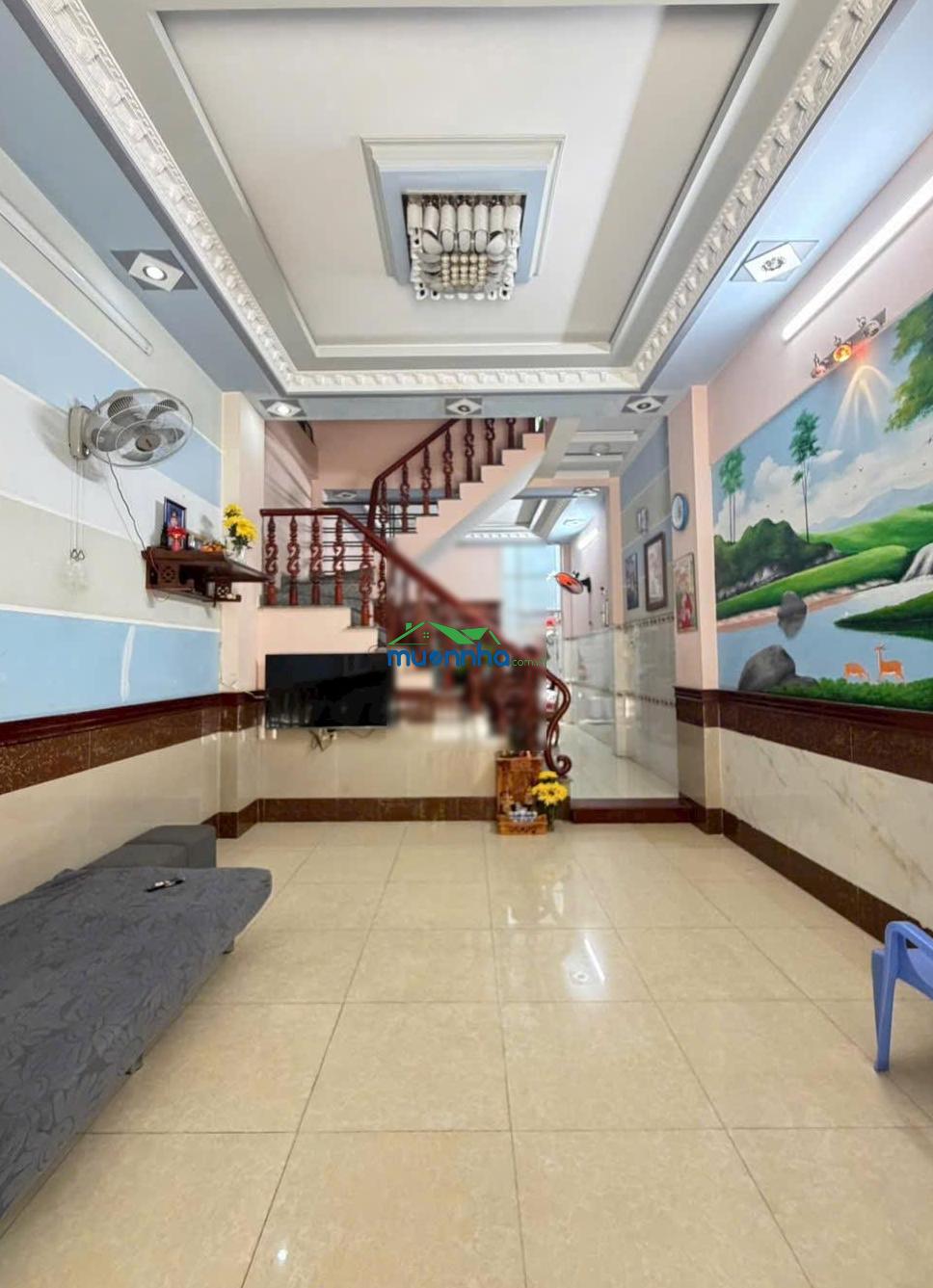 Nhà 3 tầng lâm thị hố tân chánh hiệp, q. 12, hẻm 5m ô tô tránh nhau, giá chỉ 4,89tỷ, diện tích 55m2 - 4