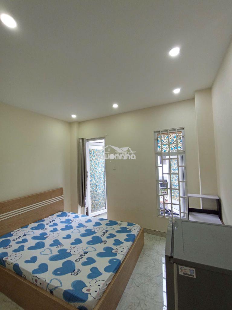 Căn hộ dịch vụ 24m2, bancol, full nội thất - 2