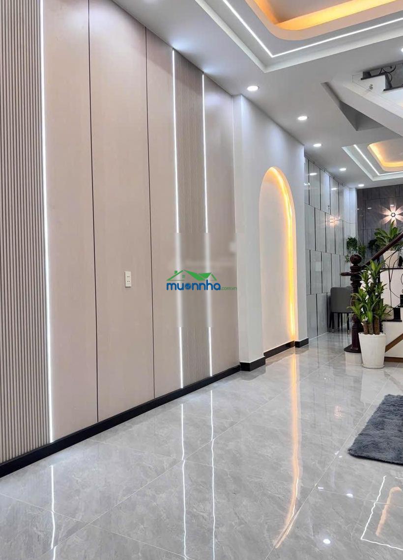 Hẻm xe hơi 7m - hương lộ 2 - 4 tầng 4pn - không lộ giới - tặng full nội thất - nhỉnh nhẹ 6 tỷ. - 2