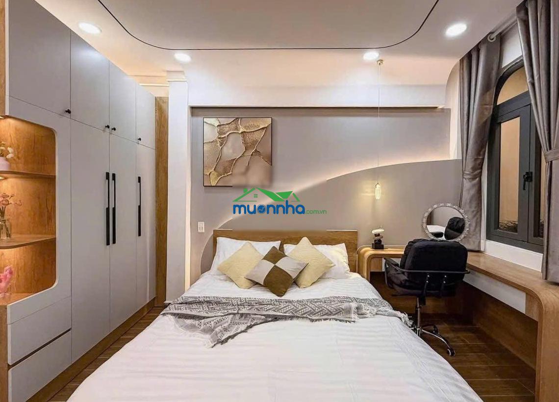 Chỉ 6 tỷ nhà đẹp 60m2 ngay phan văn hân - chợ thị nghè, sát quận 1! dt thực tế 60m, ngang 4,2m - 3