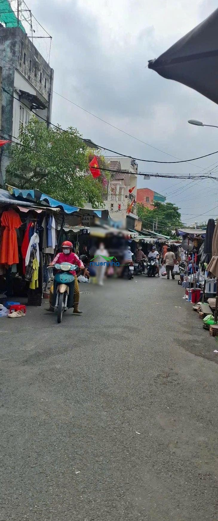 Bán nhà măt tiền chợ thạnh xuân 2 mặt tiền trươc sau ,tiện kinh doanh- phường thạnh xuân