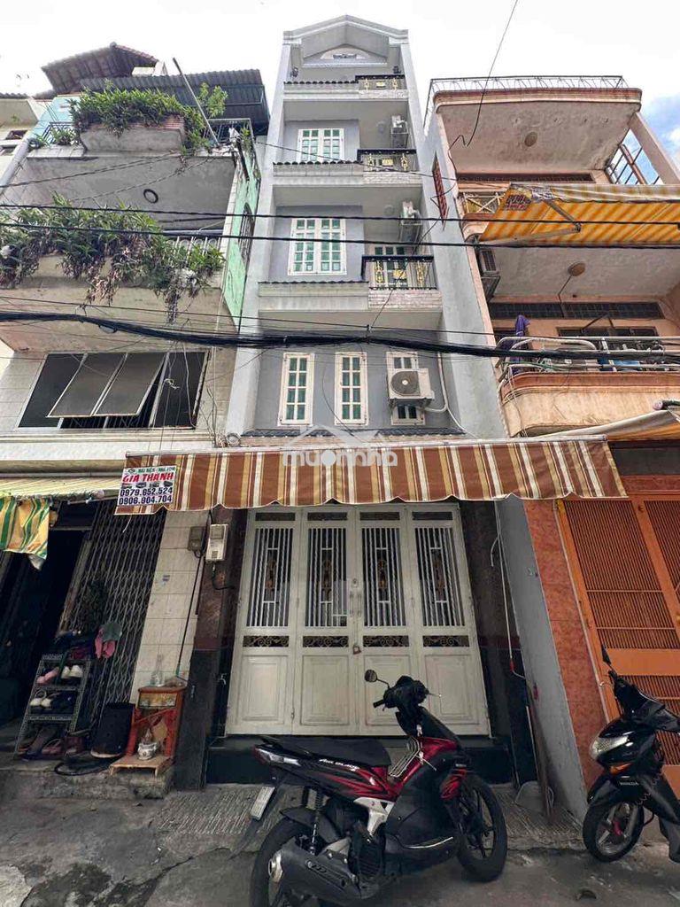 Nhà mới 5 tầng - xe hơi thông - 90m2 - loanh quanh 7 tỷ
