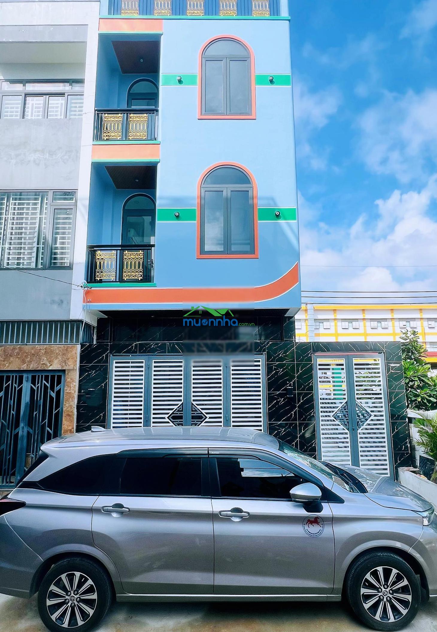 Nhà phố mới, đẹp tam bình - 74m² (6,7m x 12m) - 4 tầng 5,79 tỷ - ô tô đậu trước nhà - 4