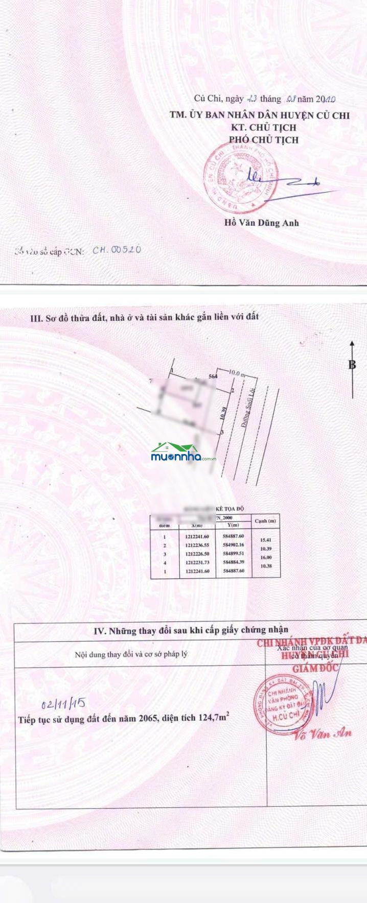 Chính chủ bán nhà suối lội - giá 1,350 tỷ - phước vĩnh an (10x16m) kdc hiện hữu - 3
