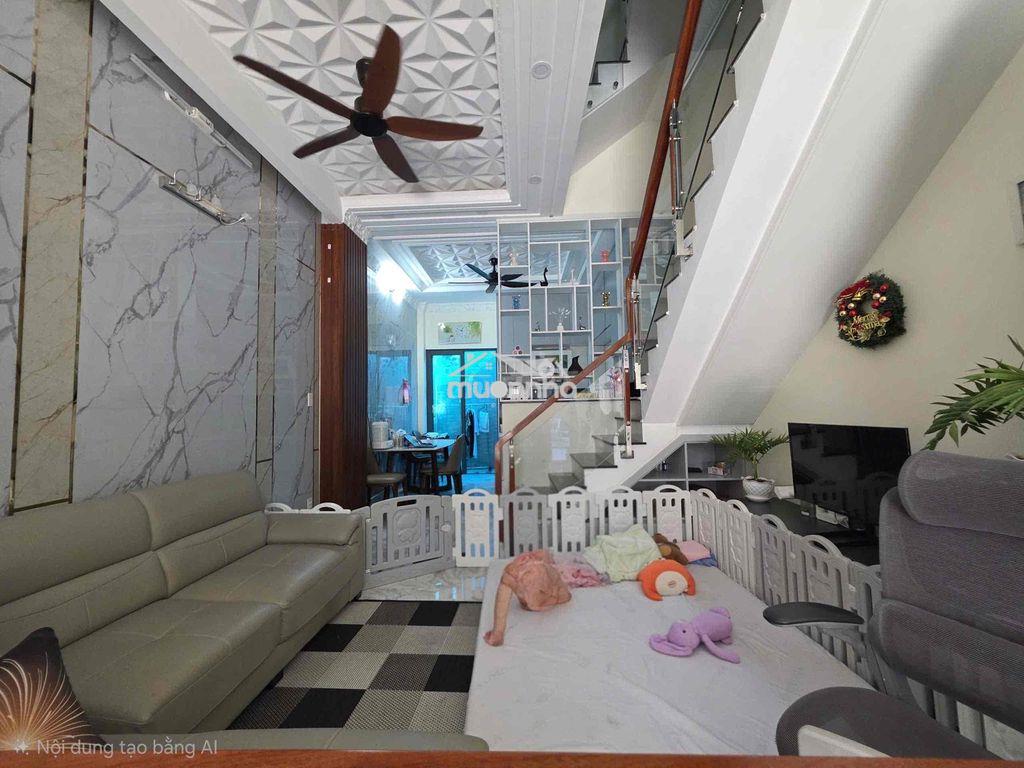 Nhà phố kdc dân trí cao - đường 8m 83 đào tông nguyên sổ hồng chuẩn - 4