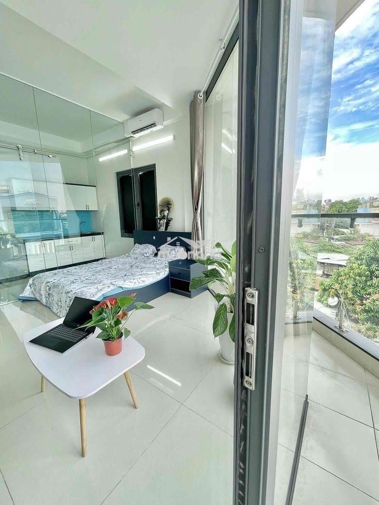 Cho thuê căn hộ 1pn ban công siêu thoáng gần hàng xanh, chợ bà chiểu - 4