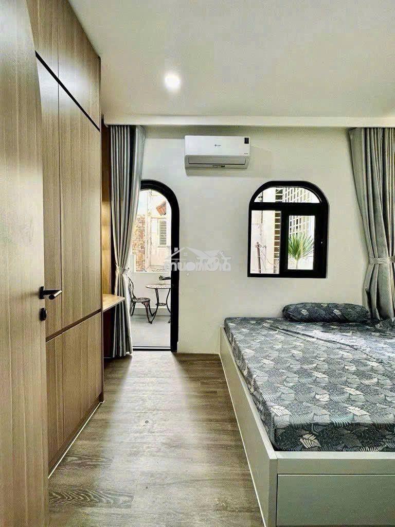 Cho thuê nhà mới xây 230/30 nơ trang long - 2pn full nội thất - 2