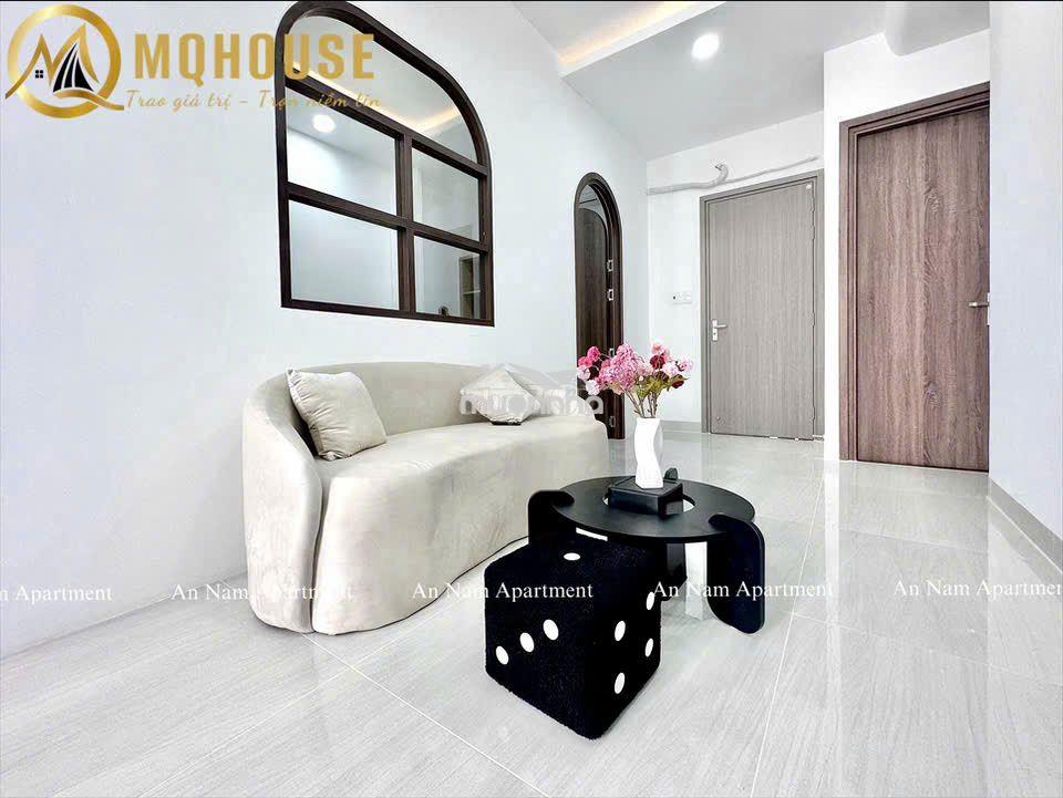 Căn hộ 1pn 1pk ban công 40m2 nhà mới full nt giặt riêng ngay gò dầu - 4