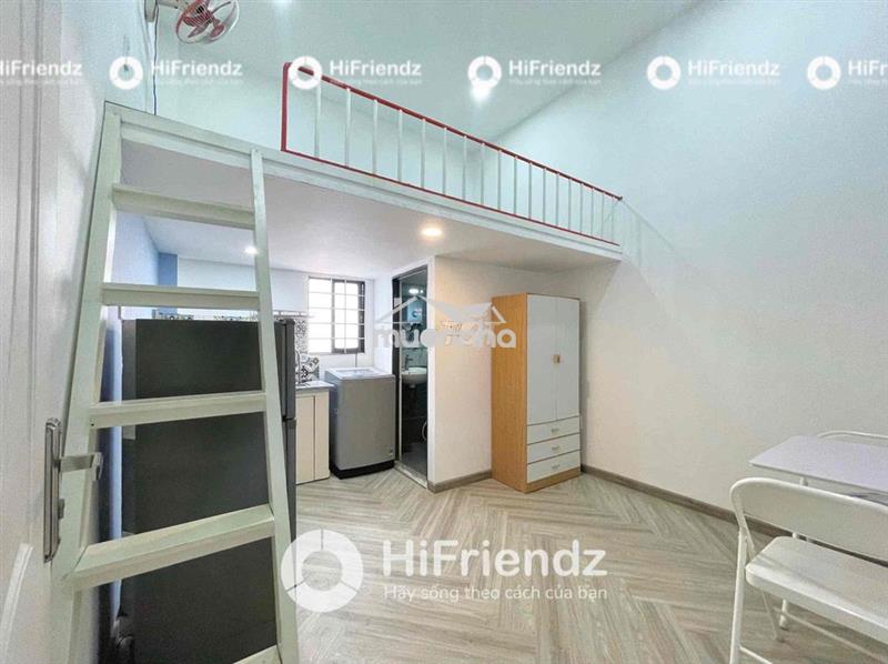 Cho thuê phòng gác cửa sổ full nội thất gần luỹ bán bích - đh văn hiến