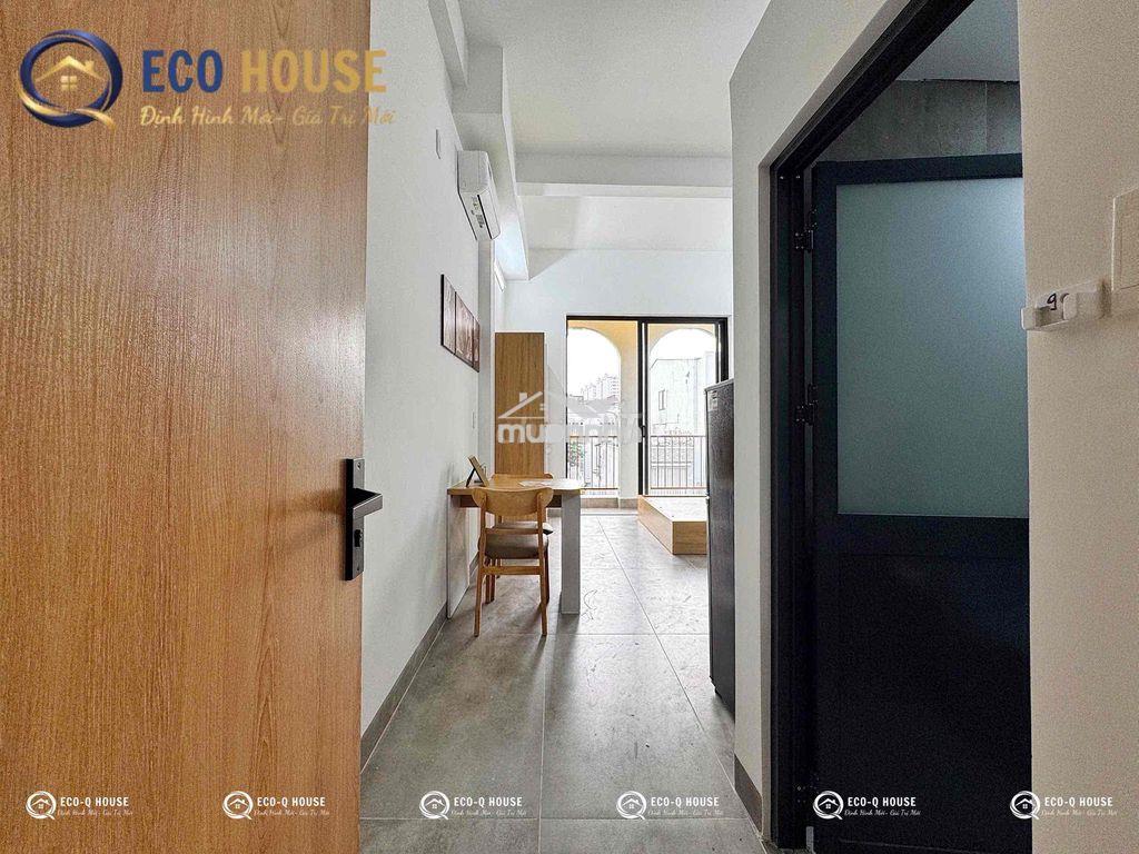 Studio mới 100% | ban công | 35m2 | tân quý, gần aeon tân phú, từ 4600 - 2