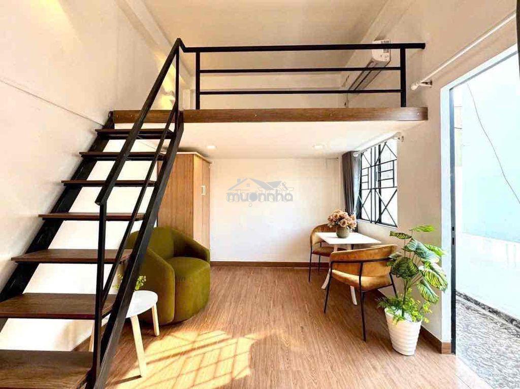 Duplex cửa sổ ban công 30m2 ngay vòng xoay lý thái tổ - 2