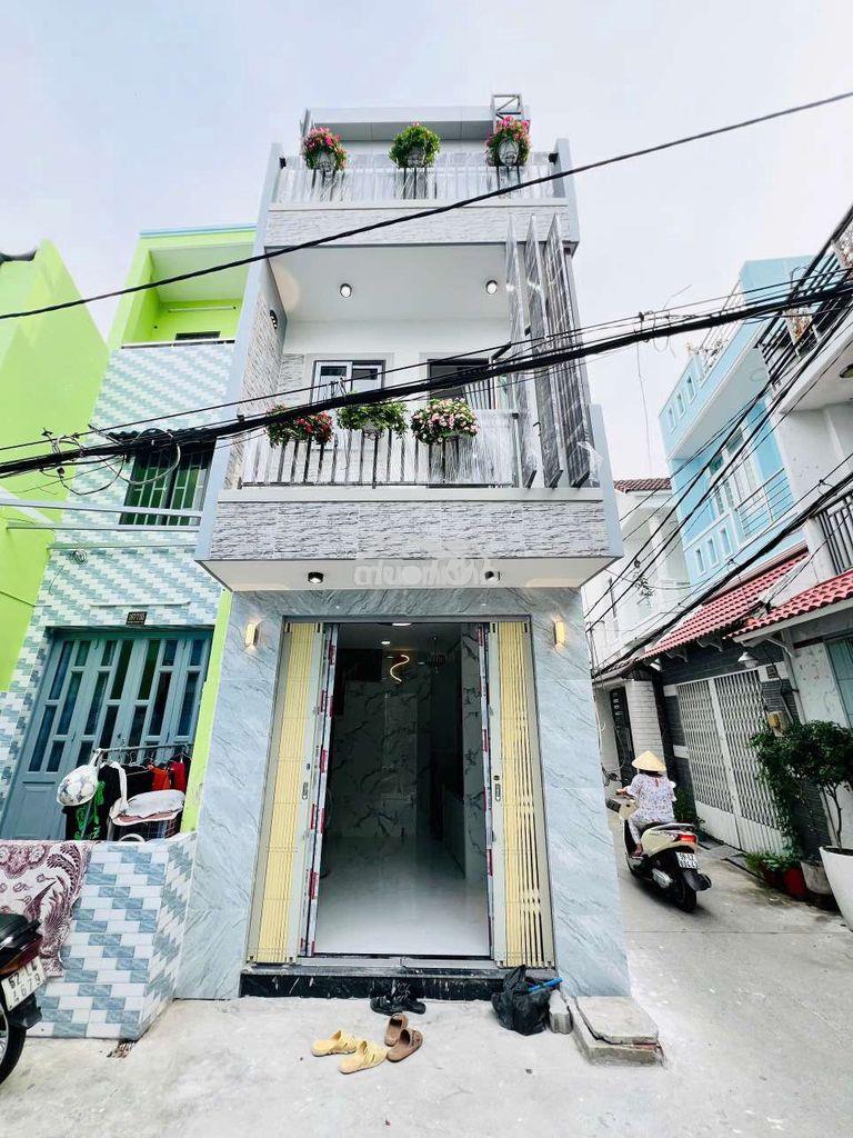 Bán nhà hẻm 4 m hoàng ngân , p16 q8