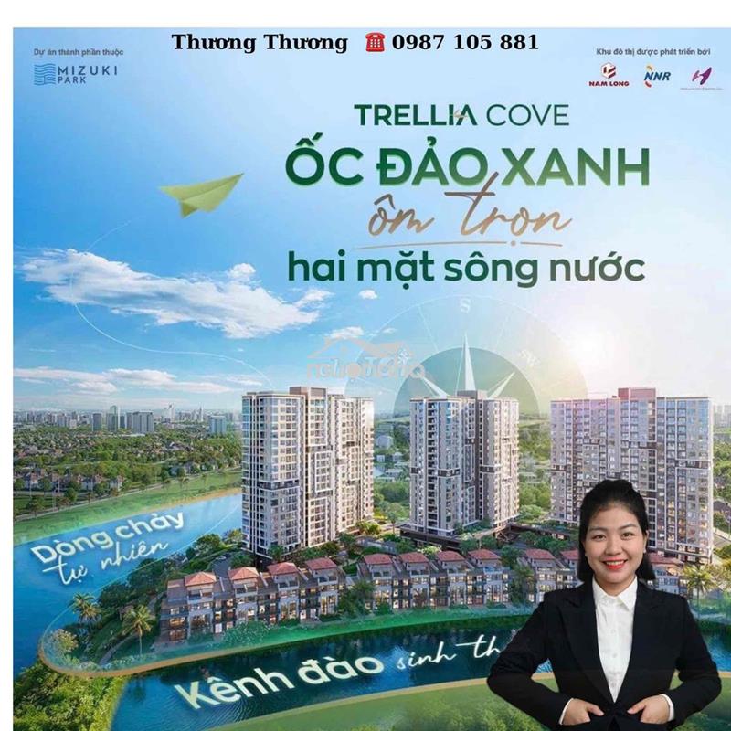 Căn hộ trellia cove - mua trực tiếp cđt nam long