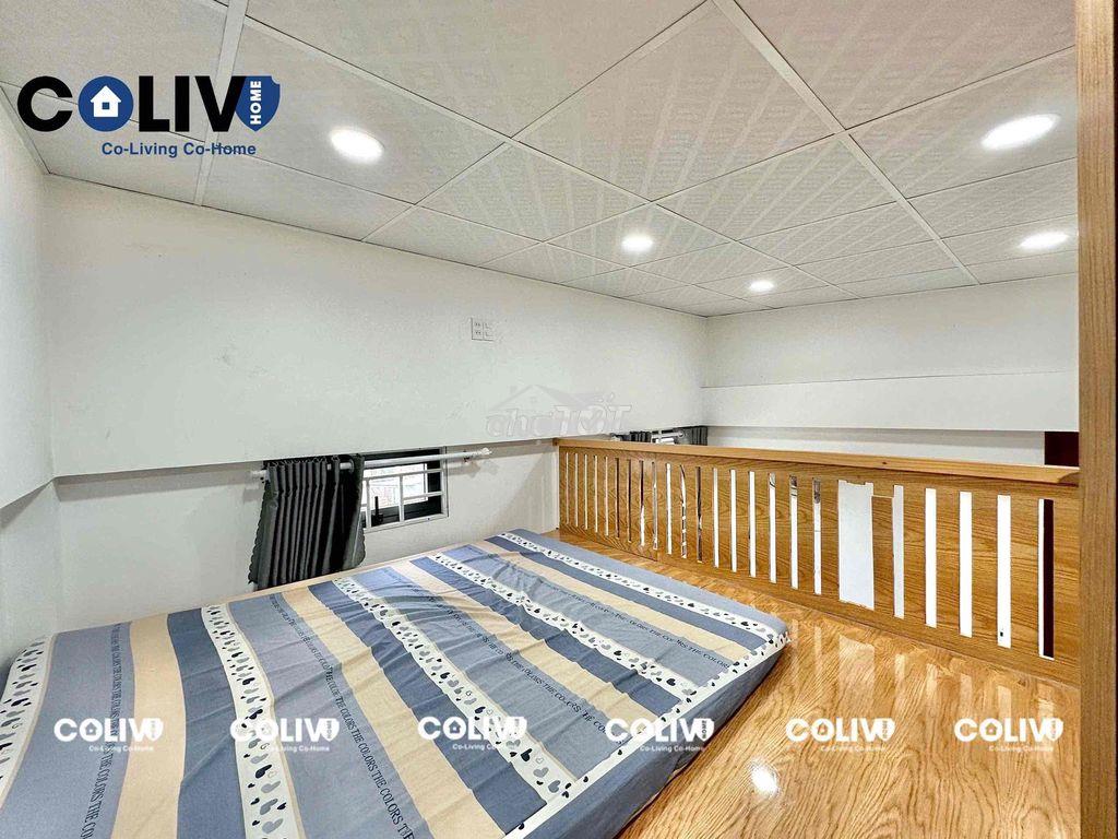 Cho thuê duplex siêu rộng gần chợ hạnh thông tây full nội thất thoáng - 4