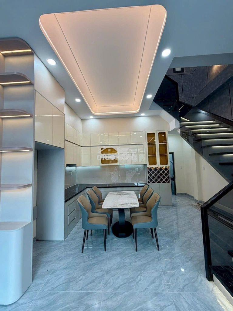 Bán nhà trệt lầu giá rẻ gần ngã tư bình chuẩn - thuận an - 4