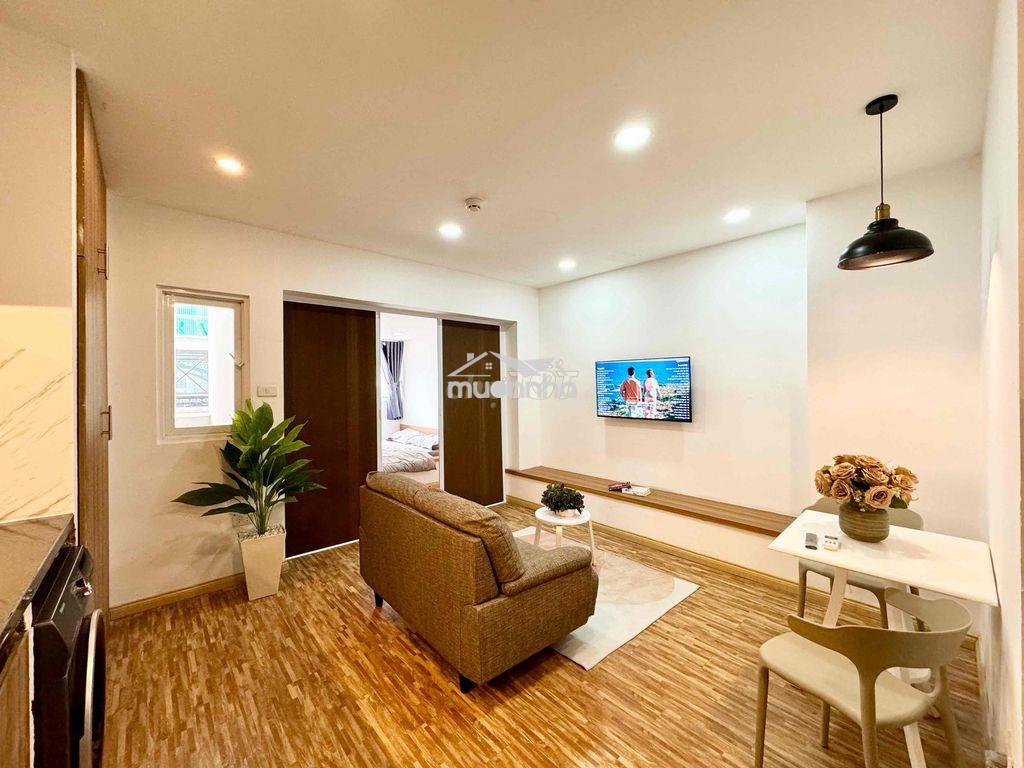 (Chính chủ) cho thuê căn hộ 1 phòng ngủ 50m2, ban công, máy giặt riêng - 3