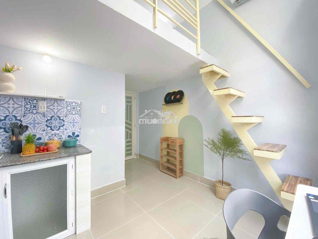 Duplex cửa sổ hành lang & cửa sổ trời thoáng ngay đh vlu cs2, chợ hoa - 4