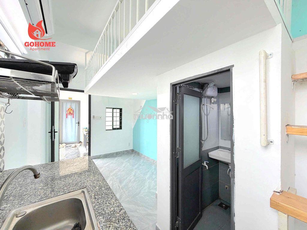 Căn hộ có gác full nội thất máy giặt riêng cửa sổ trời ban công thoáng - 4